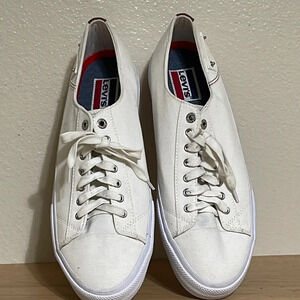 Levi’s Men’s Off white sneakers Size 12